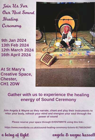Chestertourist.com - St. Mary's Creative Space Chester Event Page One